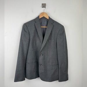 SAMSOE Men's Charcoal Gray Blazer Sport Coat